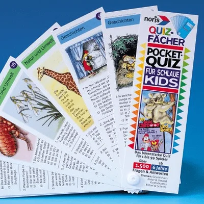 Quizfächer Pocketquiz für schlaue Kids
