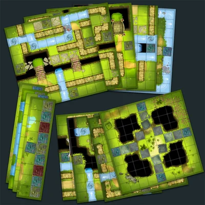 Quodd Heroes: Modular Game Boards