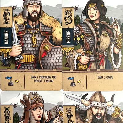 Raiders of Scythia: Four Heroes