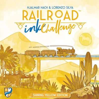 Railroad Ink Challenge: Shining Yellow Edition