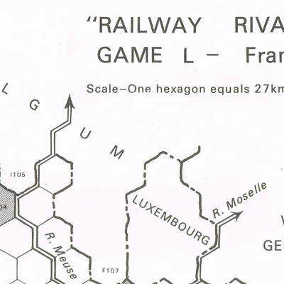 Railway Rivals Map L: France