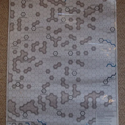 Railway Rivals Map M: London and the Midlands