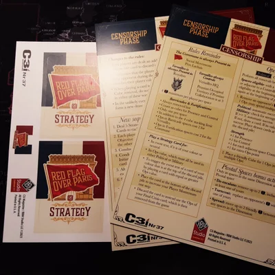 Red Flag Over Paris: Censorship Variant