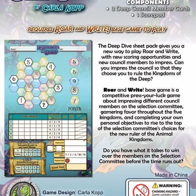 Roar and Write!: Deep Dive