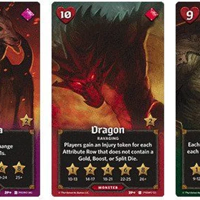 Roll Player: Lenticular Monster Cards Promo Pack