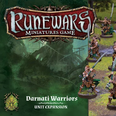 Runewars Miniatures Game: Darnati Warriors – Unit Expansion