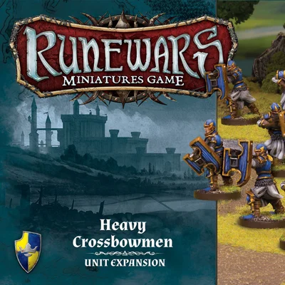 Runewars Miniatures Game: Heavy Crossbowmen – Unit Expansion
