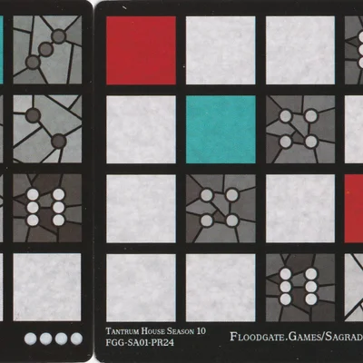 Sagrada: Promo 24 – Tantrum House 2024 Window Pattern Card