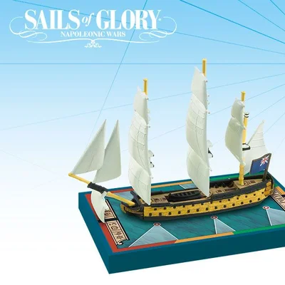 Sails of Glory Ship Pack: HMS Polyphemus 1782 / HMS America 1777