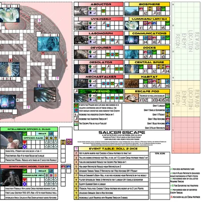 Saucer Escape: A Spacemen and Scribbles Adventure