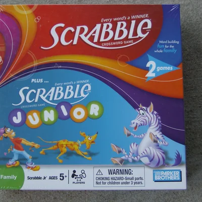 Scrabble Plus Scrabble Junior