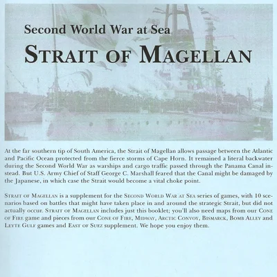 Second World War at Sea: Strait of Magellan