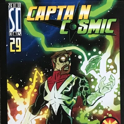 Sentinels of the Multiverse: Captain Cosmic Promo Card