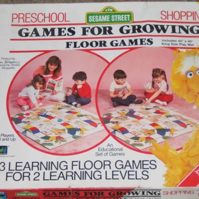 Sesame Street Preschool Games for Growing: Shopping
