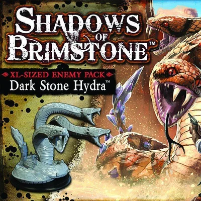 Shadows of Brimstone: Dark Stone Hydra XL Enemy Pack