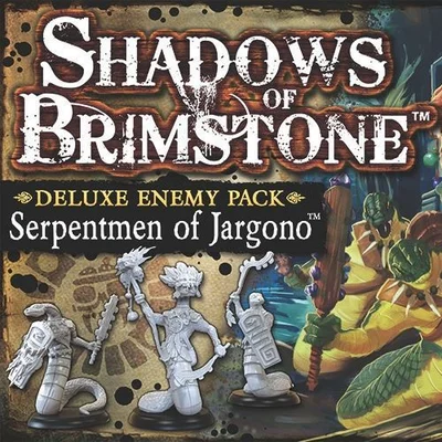 Shadows of Brimstone: Serpentmen of Jargono Deluxe Enemy Pack