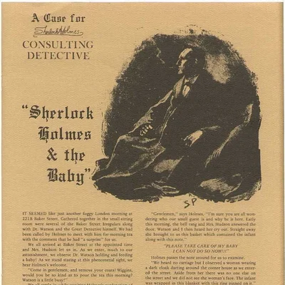 Sherlock Holmes Consulting Detective: Sherlock Holmes & The Baby