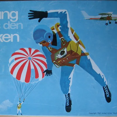 Sprung aus den Wolken