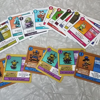 Squirmish: The Card Game of Brawling Beasties V.3.0 Biscuit Sisters Vs. Gravy Brothers Booster Pack