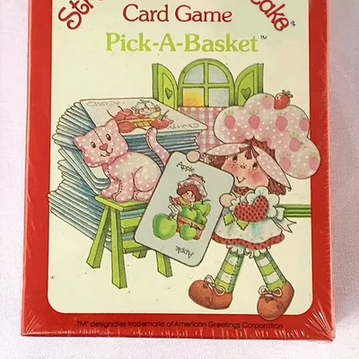 Strawberry Shortcake Card Game Pick-A-Basket