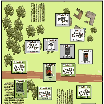 Tank Platoon: West Front – A Solitaire Game of WWII Armored Combat on the Western Front.