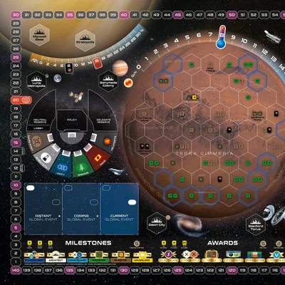 Terraforming Mars: Terra Cimmeria – Big Board Edition
