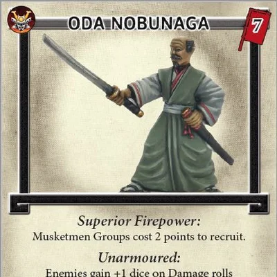 Test of Honour: The Samurai Miniatures Game – Oda Nobunaga