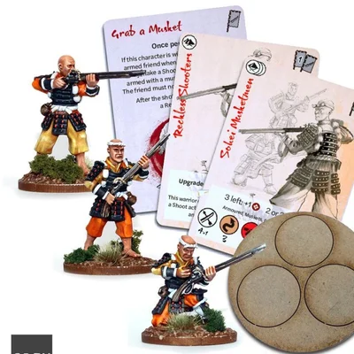 Test of Honour: The Samurai Miniatures Game – Sohei Musketmen
