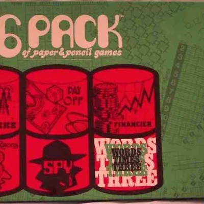The 6 Pack of Paper & Pencil Games