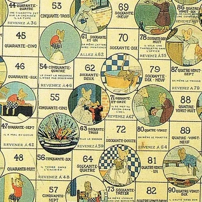 The Day's Doings of a Little Mouse: An Amusing Game for Learning French