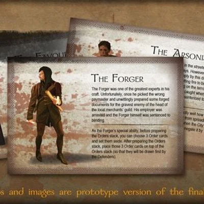 The Exiled: Siege – Hero Cards