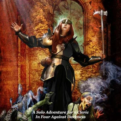 The Gathering of the Four Buried Secrets: A Solo Adventure for a Cleric in Four Against Darkness