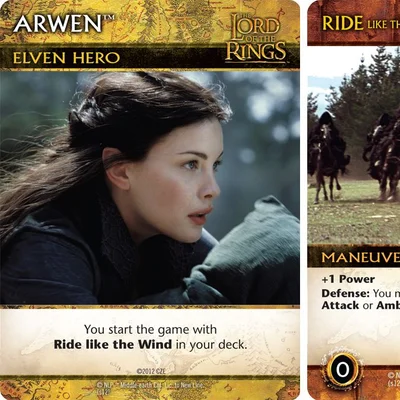 The Lord of the Rings: The Fellowship of the Ring Deck-Building Game – Arwen Promos