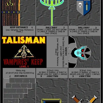 The Vampire's Keep (fan expansion for Talisman)