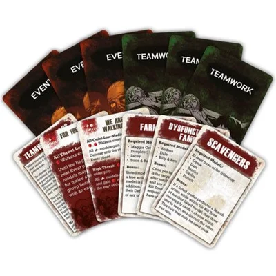 The Walking Dead: All Out War – Teamwork and Event Cards