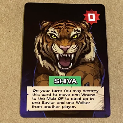 The Walking Dead: Something to Fear – Shiva Promo Card
