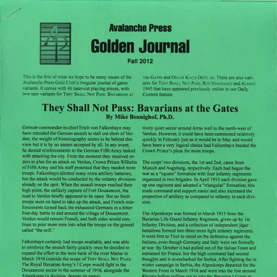 They Shall Not Pass: Bavarians at the Gates