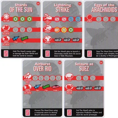 Thunderbirds: Devious Schemes Promo Card Set