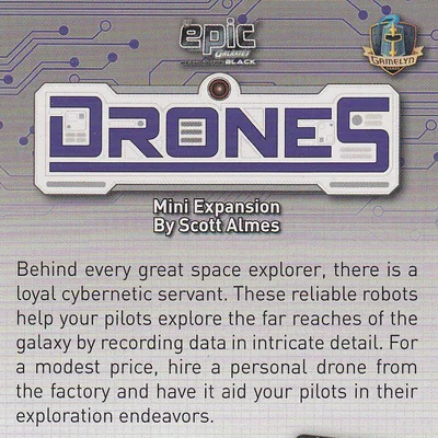 Tiny Epic Galaxies: Beyond the Black – Drones Mini Expansion