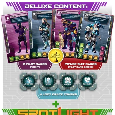 Tiny Epic Mechs: Kickstarter Deluxe Promo Pack