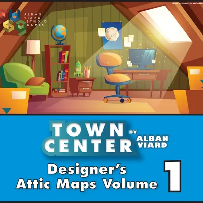 Town Center: Designer's Attic Maps Volume 1