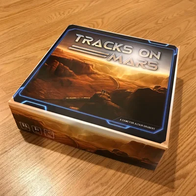Tracks on Mars