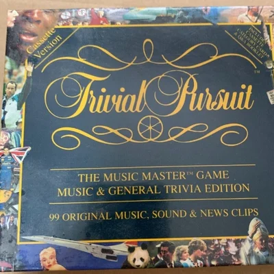 Trivial Pursuit The Music Master Game: Family Edition – Cassette Version