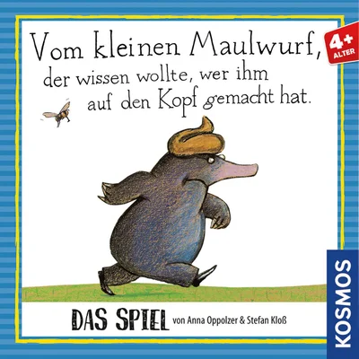 Vom kleinen Maulwurf, der wissen wollte, wer ihm auf den Kopf gemacht hat. Das Spiel.