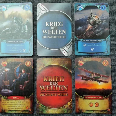 War of the Worlds: The New Wave Promo Cards