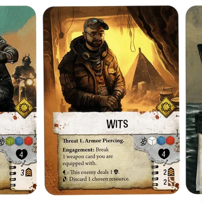 Waste Knights: Second Edition – Dice Tower 2023 Promo Cards