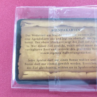 Wutaki: Agendakarten