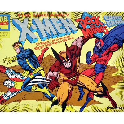 X-Men Deck the Mutants Card Game