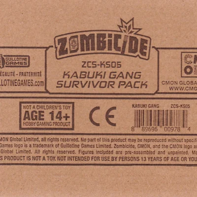Zombicide: Invader – Kabuki Gang Survivor Pack
