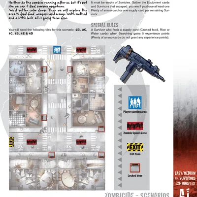 Zombicide: Mission A1 – Lost!